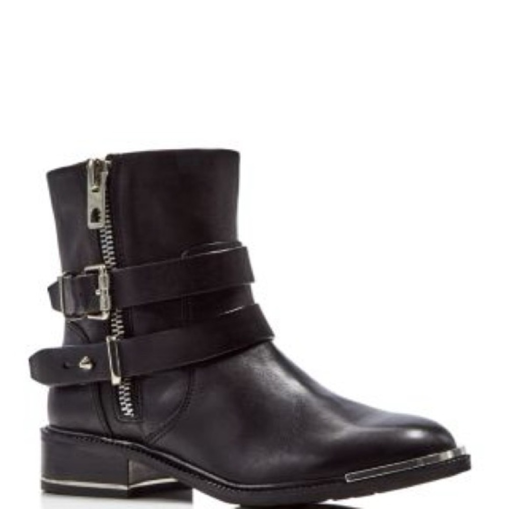 Dolce Vita | Zachary Black Moto Boots